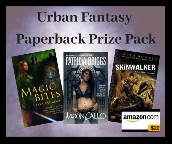 Urban Fantasy Paperback Prize Pack 2